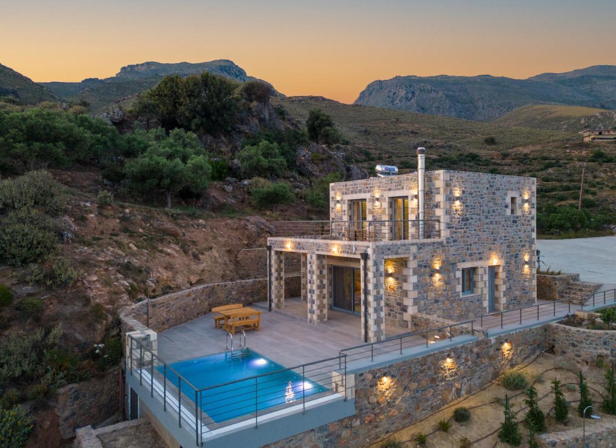 Nature Villas Myrthios Plakias Ngoại thất bức ảnh