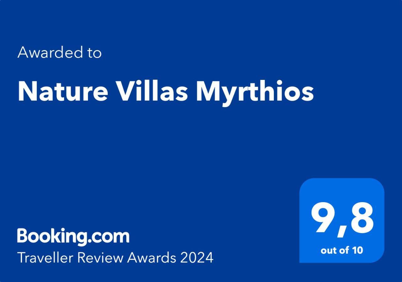 Nature Villas Myrthios Plakias Ngoại thất bức ảnh