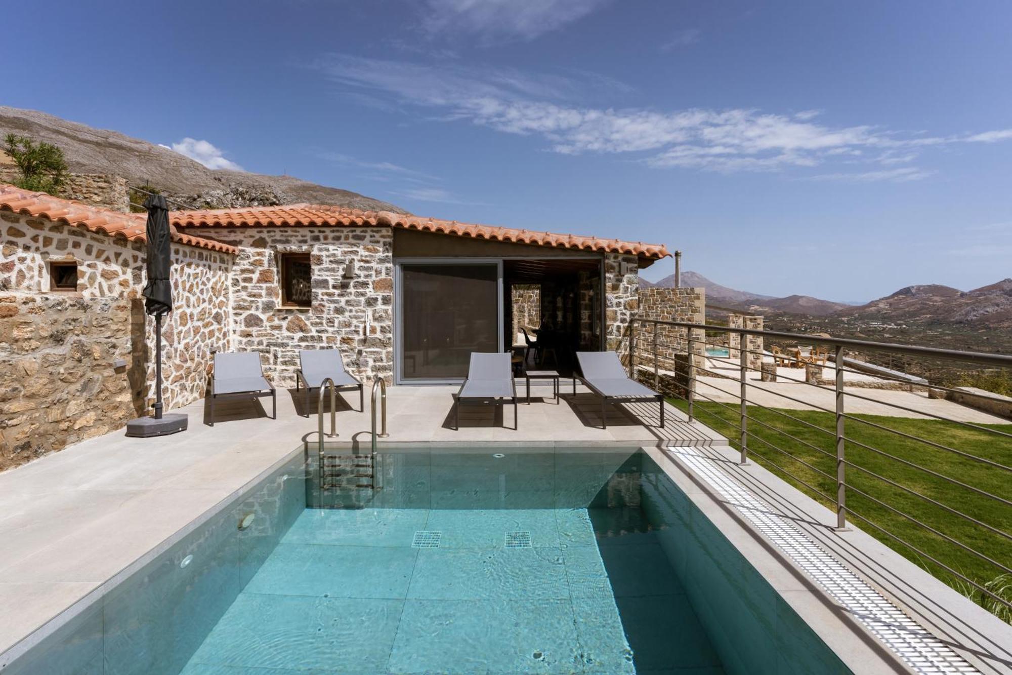 Nature Villas Myrthios Plakias Ngoại thất bức ảnh